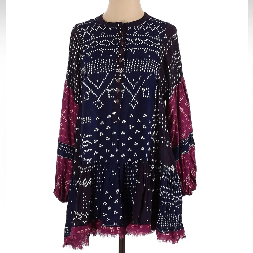Free People Shibori Tunic